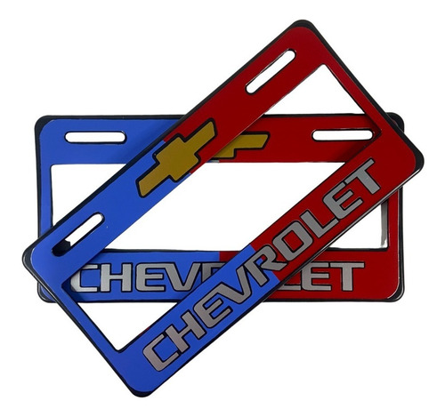 Par De Marcos Portaplacas Chevrolet Chevy Cruze Camaro Se