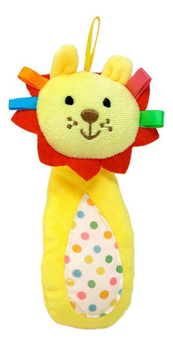 Mi Primer Sonaja De Peluche Leon 19x7x5cm
