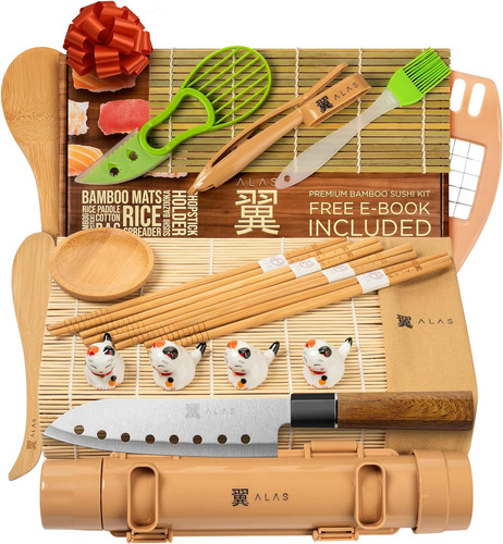 Kit De Preparación De Sushi Alas: Kit Completo De Fabricació