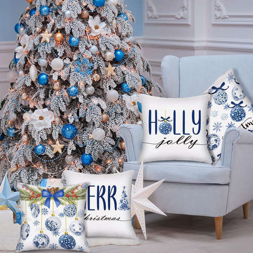 Zhowhoho 4 Pcs Chinoiserie Decoración Navideña De Navidad Cu