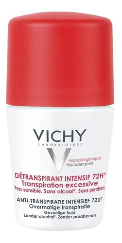 Desodorante Vichy Stress Resist 72hr X 50 Ml Roll-on Roll-on