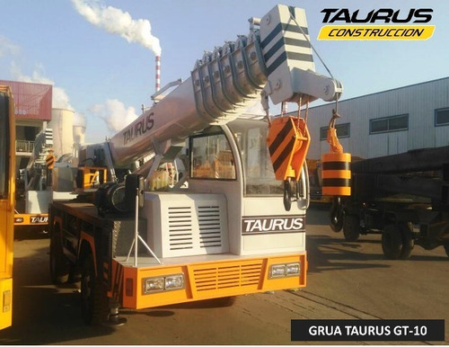 Imagen 4 de 8 de Grua Telescopica Movil Taurus De 10 Toneladas.