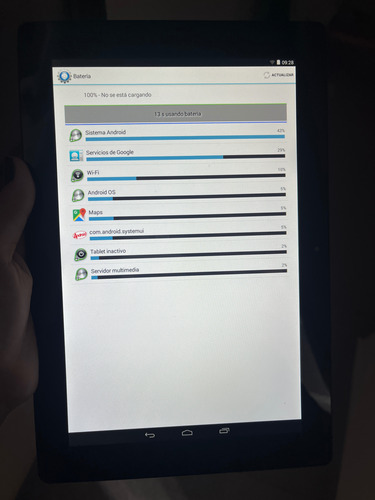 Tablet Usada Intel Inside Negro (Usado)