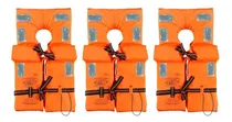 Comprar Kit 3 Coletes Salva Vidas Homologado Classe 2 Ativa - Tam G