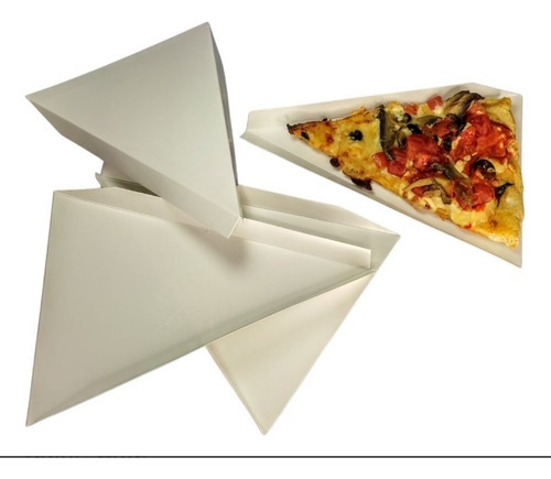 Plato Rebanada Pizza Triangular 200pz