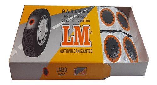 Parches Redondos Para Camaras Moto Auto Pick Up Lm30mm