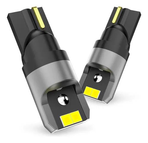 Par de Lâmpadas LED Pingo T10 4 SMD Extraforte Canbus 12/24V 4W Branco-Frio 6500K