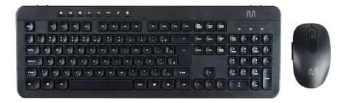 Teclado E Mouse Sem Fio Recarregável 2.4ghz Usb - Tc250