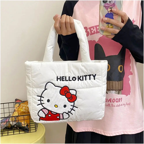 / C Bolso Tela Parka Hello Kitty Y Sus Amigos