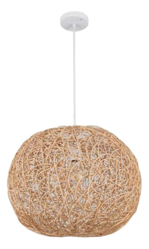 Shaoke Candeliere De Tejido De Bambú Decoración Accesorios