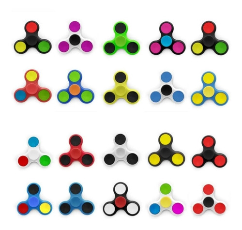 Finger Spinner 5 Minutos De Giro Antiestrés Sensorial 