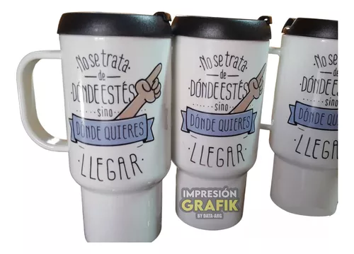 Tazas termo para café personalizadas con logo de empresa