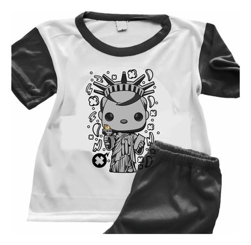 Pijamas Hanibal Lecter Infantil Estampada Personalizada 7021
