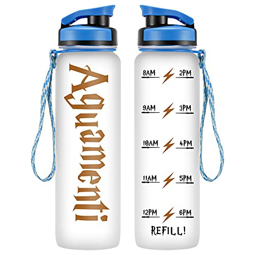 Leado 32oz 1litera Motivational Tracking Water Bottle Gnjbb