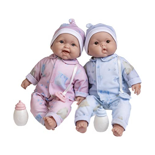 Jc Toys Twins 13  Realistic Soft Body Baby Dolls Berenguer B