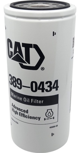 Filtro Aceite Marino Caterpillar 389-0434