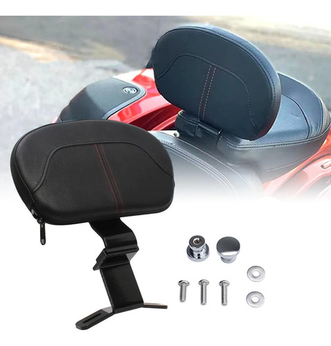 Respaldo Para Motocicleta, Respaldo Para Conductor Para Rojo