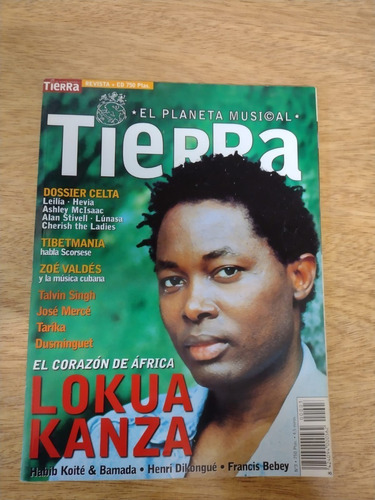 Revista El Planeta Musical / Tierra, Lokua Kanza