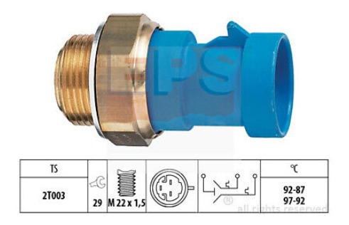 Sensor Temperatura Fiat Palio Siena 1.3 87-97c 3p 97-02
