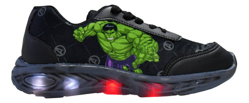 Zapatillas Marvel Hulk Avengers Niños Licencia Oficial