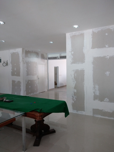 Parede Divisórias Gesso Drywall Instalado (sem Pintura) Marrom-claro