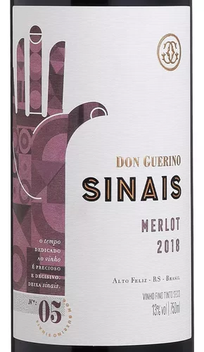 Vinho Don Guerino Sinais Merlot 750 mL