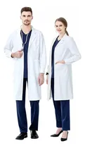 Comprar Bata Laboratorio Blanca Uniforme Médico Unisex