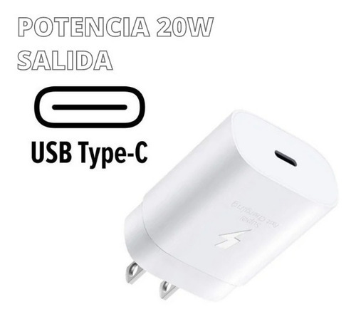 Imagen 2 de 7 de Cargador Para iPhone 12 12 Pro Max Rapido 20w Real Protegido