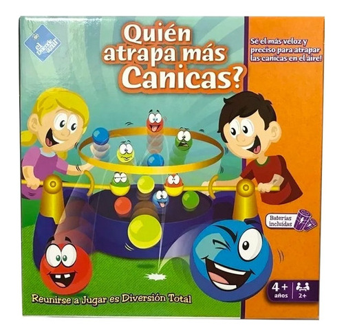 Juego De Mesa Quien Atrapa Más Canicas El Duende Azul