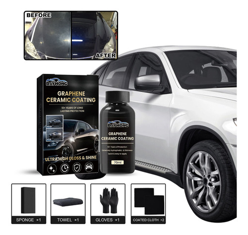 Revestimiento Cerámico De Grafeno S Para Coches 70 Ml - Reve