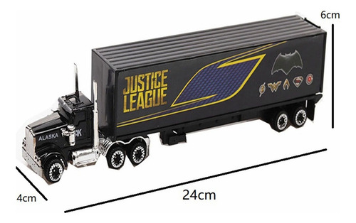 Batman 1:64 Alloy 6 Carros, Caixa Grande, 1 Conjunto