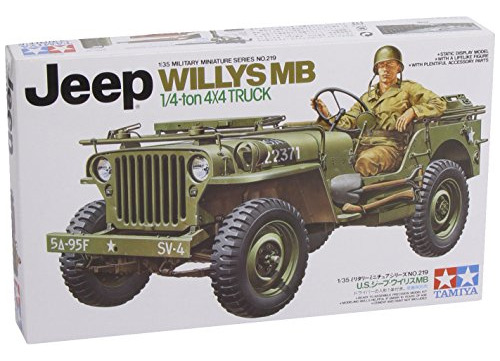 Jeep Willys 1-4 Ton 4 X 4 Hobby Modelo Kit.