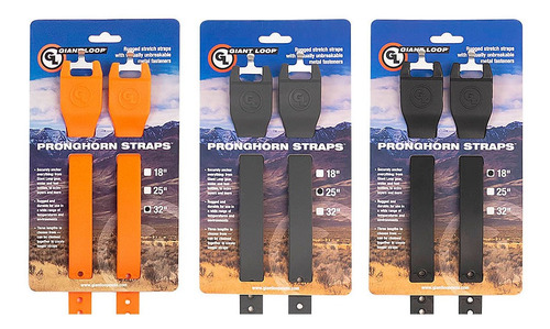 Imagen 3 de 8 de Strap Sujetador Zuncho Giant Loop Pronghorn 25 (64cms) Gris