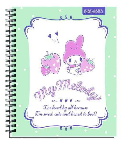 Pack 10 Cuadernos Universitario Hello Kitty Kuromi My Melody My Melody