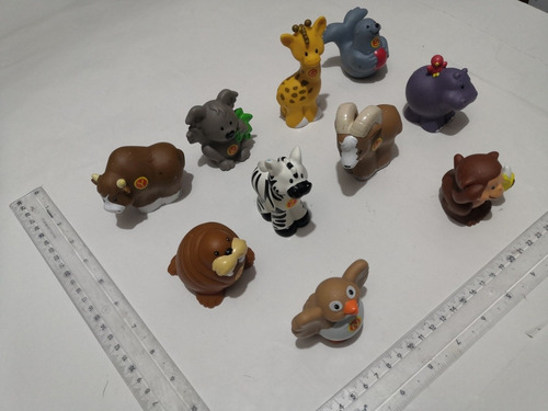 Little People Alphabet Zoo Animals 9 Figuras Loose Lote 2