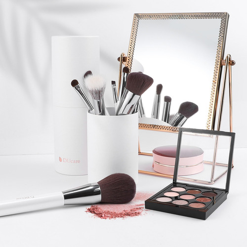 Juego De Brochas De Maquillaje Ducare, 9 Piezas, Brochas De