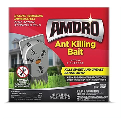 Repelente De Plagas - Amdro Stakes Ant Killer 8 Unid