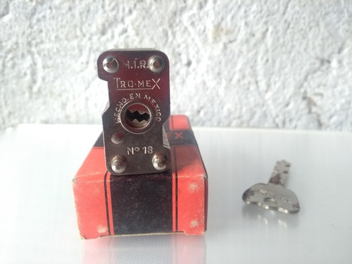 Antiguo Candado Tro-mex Original Años 50's De Colección (Usado)