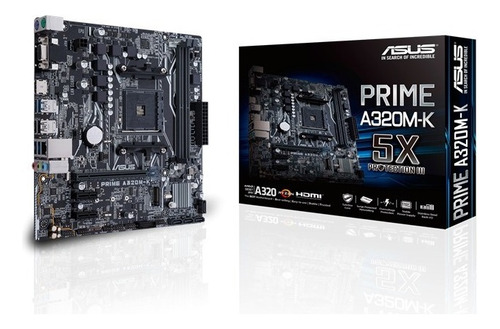 Asus Prime A320m-k Amd Am4 Ddr4
