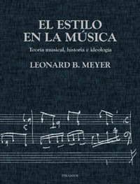 Libro El Estilo En La Música De Meyer Leonard Piramide