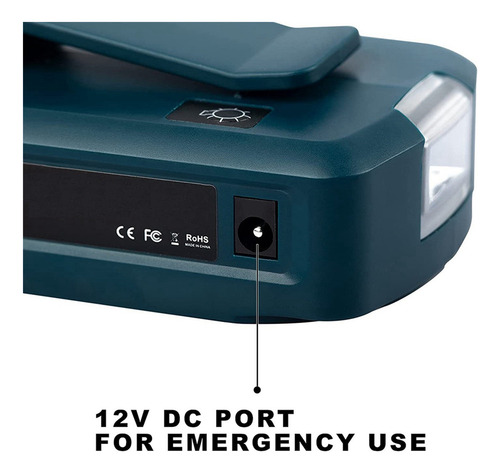 ~ 2x Para Adp05 14.4v/18v Lion Battery Usb/-c Conver-fs
