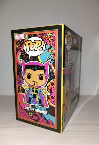 Funko Pop Doctor Strange 651 Target Black Light (Usado)