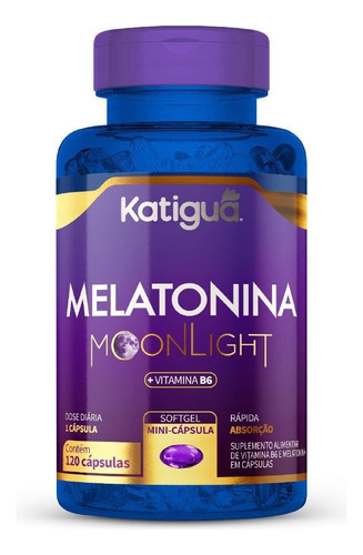 Melatonina 120 Caps Durma Melhor - Hormônio Do Sono Natural