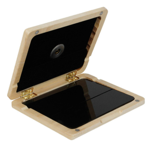 Estuche Para Cañas De Clarinete Y Saxofón Color Madera
