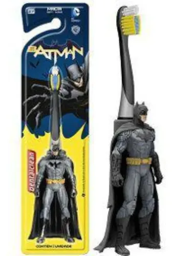Escova de Dente Infantil Macia 3D Dentalclean Batman