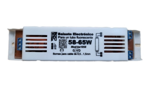 Pack X10 Balastos Electrónicos Pr Para Tubos De 58w 65w 220v