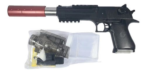 Pistola Desert Eagle Hidrogel Manual. Juguete 15 M