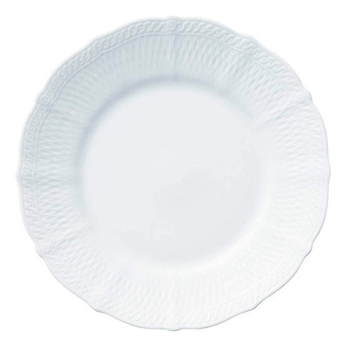 Plato Trinche Cher Blanco 26cm Noritake