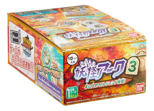 Yokai Yo-kai Watch Medalla De Juguete Arca De Monedas Tercer