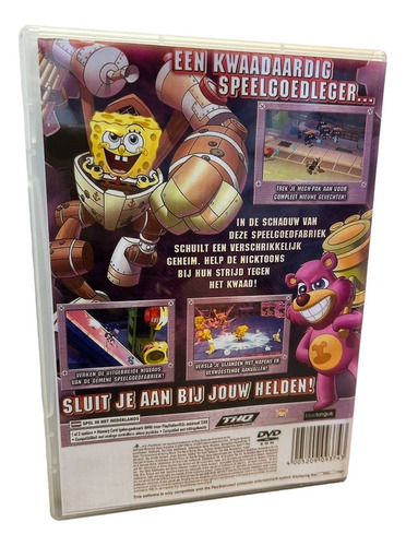 Nicktoons Attack Of The Toybots Play 2 Com Capa E Pôster Ps2